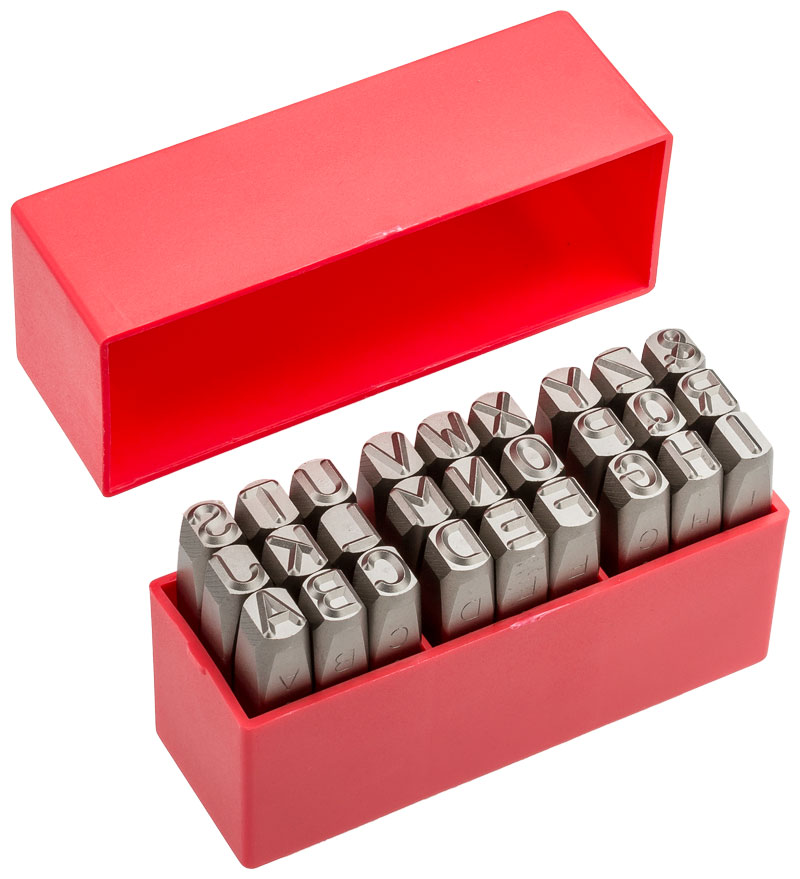 12mm Letter Stamps